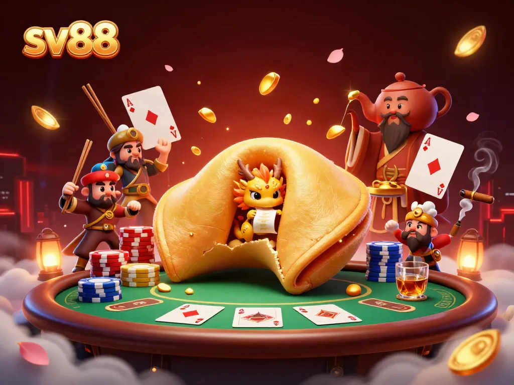 Win big at sv88 with entertaining characters and dynamic casino elements in a vibrant scene.