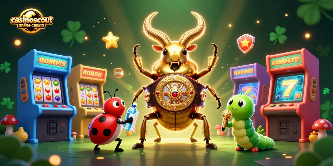 Experience the thrill at casinoscout online casino with a dynamic 3D illustration of gaming excitement.